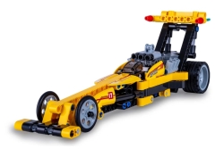 Jamara CaDA Drag Racing 1:24 Bricks gelb