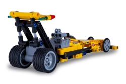 Jamara CaDA Drag Racing 1:24 Bricks gelb