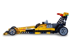 Jamara CaDA Drag Racing 1:24 Bricks gelb