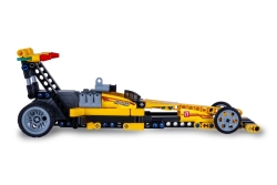 Jamara CaDA Drag Racing 1:24 Bricks gelb