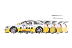 Jamara Opel Astra V8 Coupe 1:20 Bricks weiß 6+