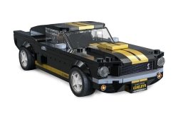 Jamara CaDA Shelby GT350 1:24 Bricks schwarz 8+