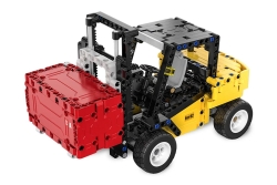 Jamara CaDA Gabelstapler Bricks gelb 8+