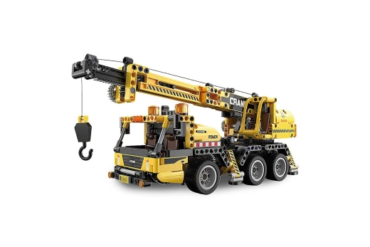 Jamara CaDA Mobilkran Bricks gelb 8+