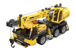 Jamara CaDA Mobilkran Bricks gelb 8+