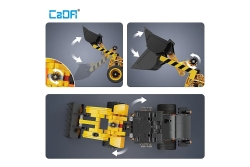 Jamara CaDA Radlader Bricks gelb 8+