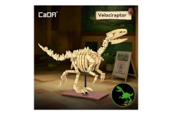 Jamara CaDA Dinosaurier Fossil Velociraptor Bricks 8+