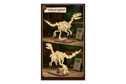 Jamara CaDA Dinosaurier Fossil Velociraptor Bricks 8+
