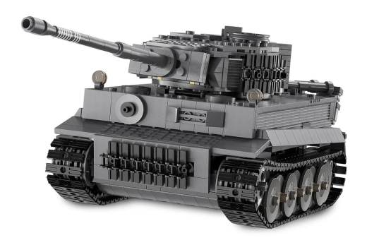Jamara CaDA Panzer Tiger 1:35 2,4GHz Bricks grau 8+