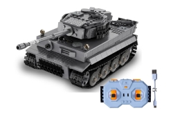 Jamara CaDA Panzer Tiger 1:35 2,4GHz Bricks grau 8+