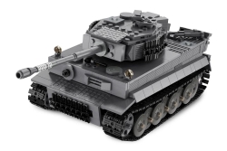 Jamara CaDA Panzer Tiger 1:35 2,4GHz Bricks grau 8+