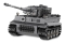 Jamara CaDA Panzer Tiger 1:35 2,4GHz Bricks grau 8+
