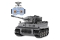 Jamara CaDA Panzer Tiger 1:35 2,4GHz Bricks grau 8+