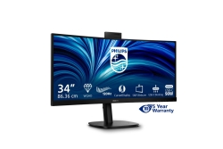 Philips 86,4cm (34,0) 34B2U3600CH 21:09 2xHDMI+DP+USB-C bl.
