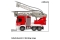 Jamara Mercedes-Benz Feuerwehr 1:26 2,4GHz 6+