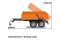 Jamara Kipper für RC-Traktor 1:16 orange 6+