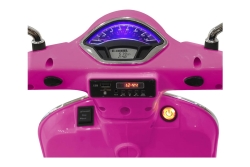 Jamara Ride-on Vespa GTS 125 pink Li-Power 12.6