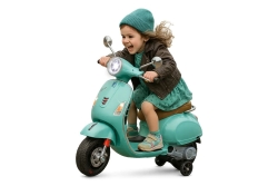 Jamara Ride-on Vespa GTS 125 mintgrün Li-Power 12.6