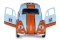 Jamara Volkwagen Beetle 1967 1:38 hellblau 3+