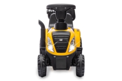 Jamara Rutscher Caterpillar Traktor mit Anhänger 2in1 gelb