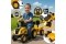 Jamara Rutscher Caterpillar Traktor mit Anhänger 2in1 gelb