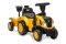 Jamara Rutscher Caterpillar Traktor mit Anhänger 2in1 gelb