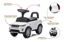 Jamara Rutscher Land Rover Discovery 2in1 weiß