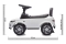 Jamara Rutscher Land Rover Discovery 2in1 weiß