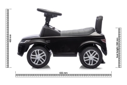 Jamara Rutscher Land Rover Discovery 2in1 schwarz