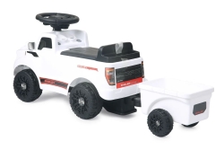 Jamara Rutscher Shelby Ford F-150 Raptor mit Anhänger weiß