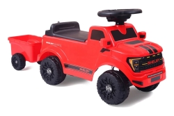 Jamara Rutscher Shelby Ford F-150 Raptor mit Anhänger rot