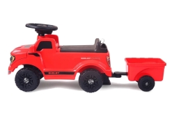 Jamara Rutscher Shelby Ford F-150 Raptor mit Anhänger rot