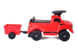 Jamara Rutscher Shelby Ford F-150 Raptor mit Anhänger rot