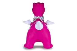 Jamara Hüpftier Dino mit Flügel HoppyDoo mit Pumpe pink