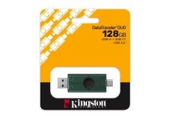 USB-Stick 128GB Kingston DataTraveler DuoG2 USB-A+USB-C retail