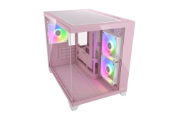 COUGAR Gehäuse Mini-Tower FV150, ARGB, Pink