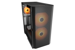 COUGAR Gehäuse Midi-Tower Airface FLO, ARGB, Schwarz