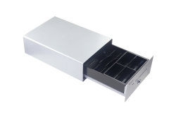 Equip Kassenschublade 4Schein-/4Münzfächer RJ11 POS Silber