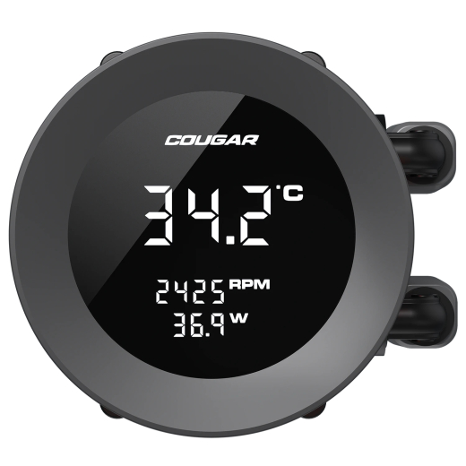 COUGAR CPU Wasserkühlung Poseidon Vistek 360, ARGB, Schwarz