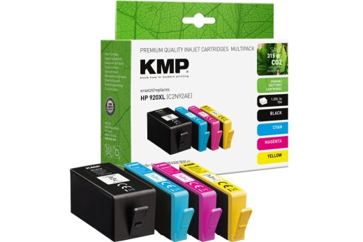 KMP Patrone HP Nr. 920XL Multip. 1100-1200 S. H67V remanufactured