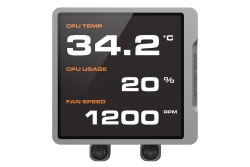 COUGAR CPU Wasserkühlung Poseidon Vistek Pro 360,ARGB,Schw.
