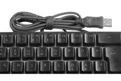 Deltaco Gaming Tastatur DK240 mini 60% USB, RGB, schwarz