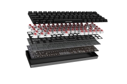 Deltaco Gaming Tastatur DK440R wireless, RGB, schwarz