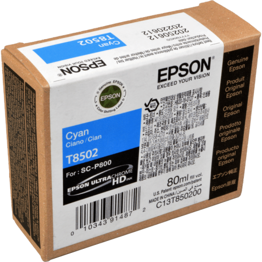 Epson Tinte C13T850200 cyan T8502