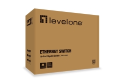LevelOne Switch 16xGE +4-Mode Dip 19 unmanaged Metall