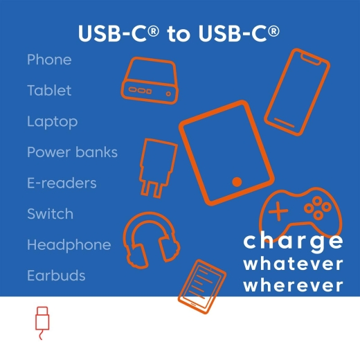 Club3D Lifestyle USB-C Magnetisches Kabel 240W 2m rosa St/St