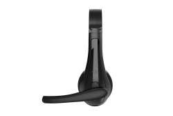 CONCEPTRONIC Headset Stereo AUX/Mikro/Bedien. 1.80m sw