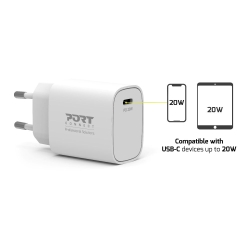Port USB-C Ladegerät 20W Micro Schnellladegerät EU PD