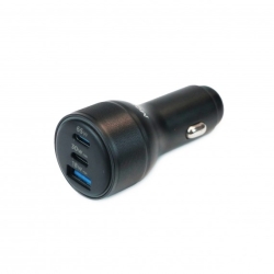 Mobilis Energia Charger 95W Car Charger 2 USB-C 1 USB-A SB