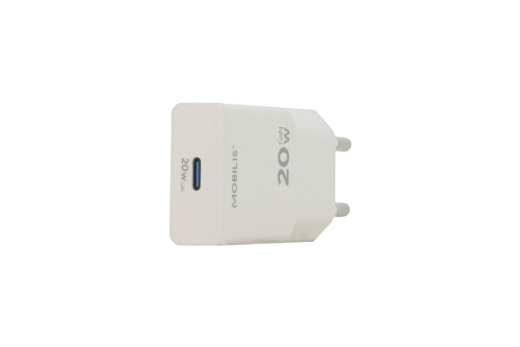 Mobilis Energia Charger 20W Wall Charger USB-C white